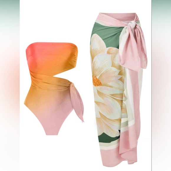 Very Beautiful swimsuit With Covers - Picture 1 of 3